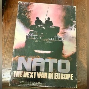 NATO The Next War in Europe Board Game 1983